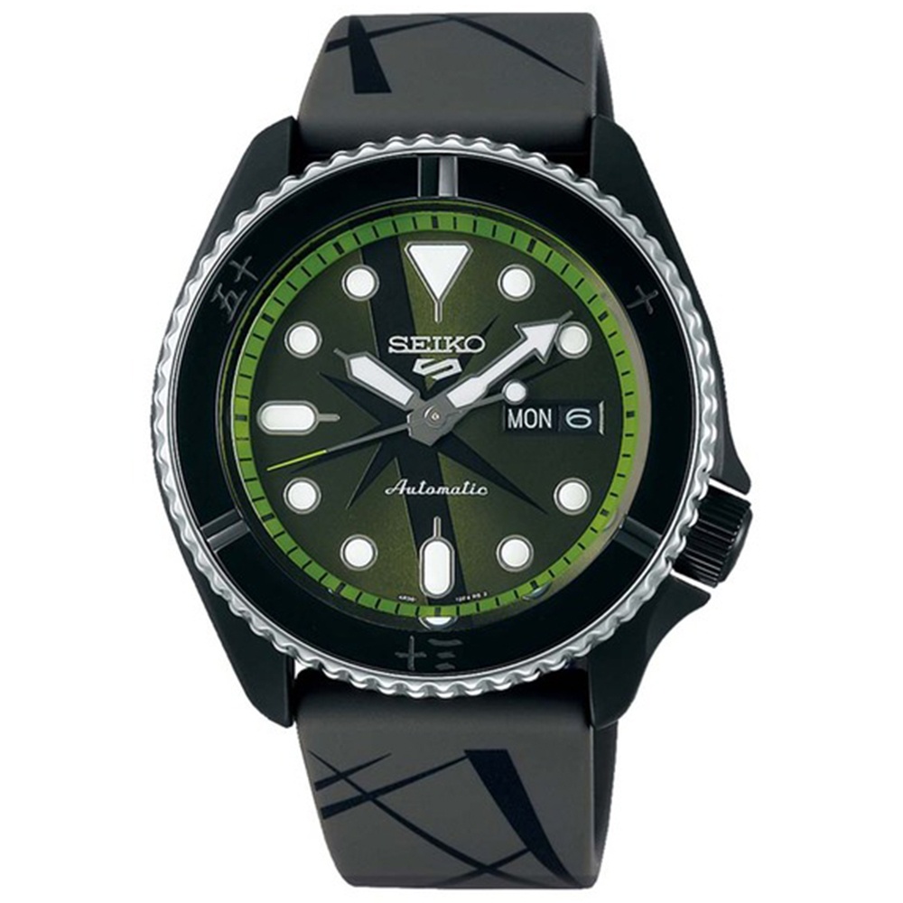 SEIKO 5 Sports航海王限量ONE PIECE聯名腕錶－索隆SRPH67K） SK008