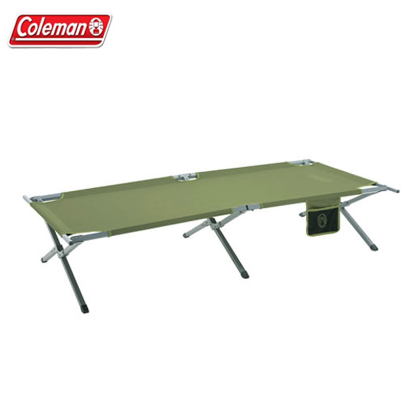 【大山野營-露營趣】Coleman CM-31295 TRAILHEAD 行軍床 鋼製行軍床 摺疊床 折疊床 休閒床 涼