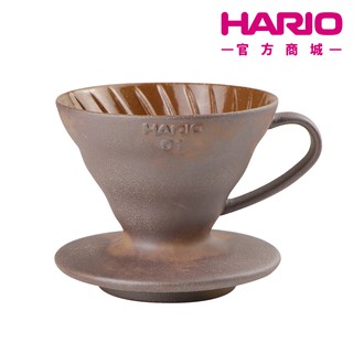 【HARIO】陶作坊 聯名款 V60老岩泥01濾杯 VDCR-01-BR【HARIO官方商城】