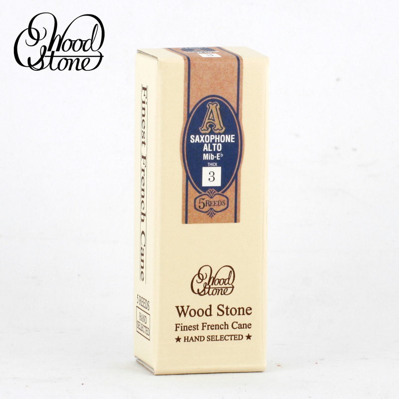 【老羊樂器店】開發票 日本 Wood Stone 石森 Alto Sax 中音 薩克斯風 竹片 (5片裝)