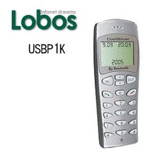 Lobos LCD 顯示 網路電話 LB-USBP1K LCD畫面顯示 迴音消除技術 10種來電鈴聲