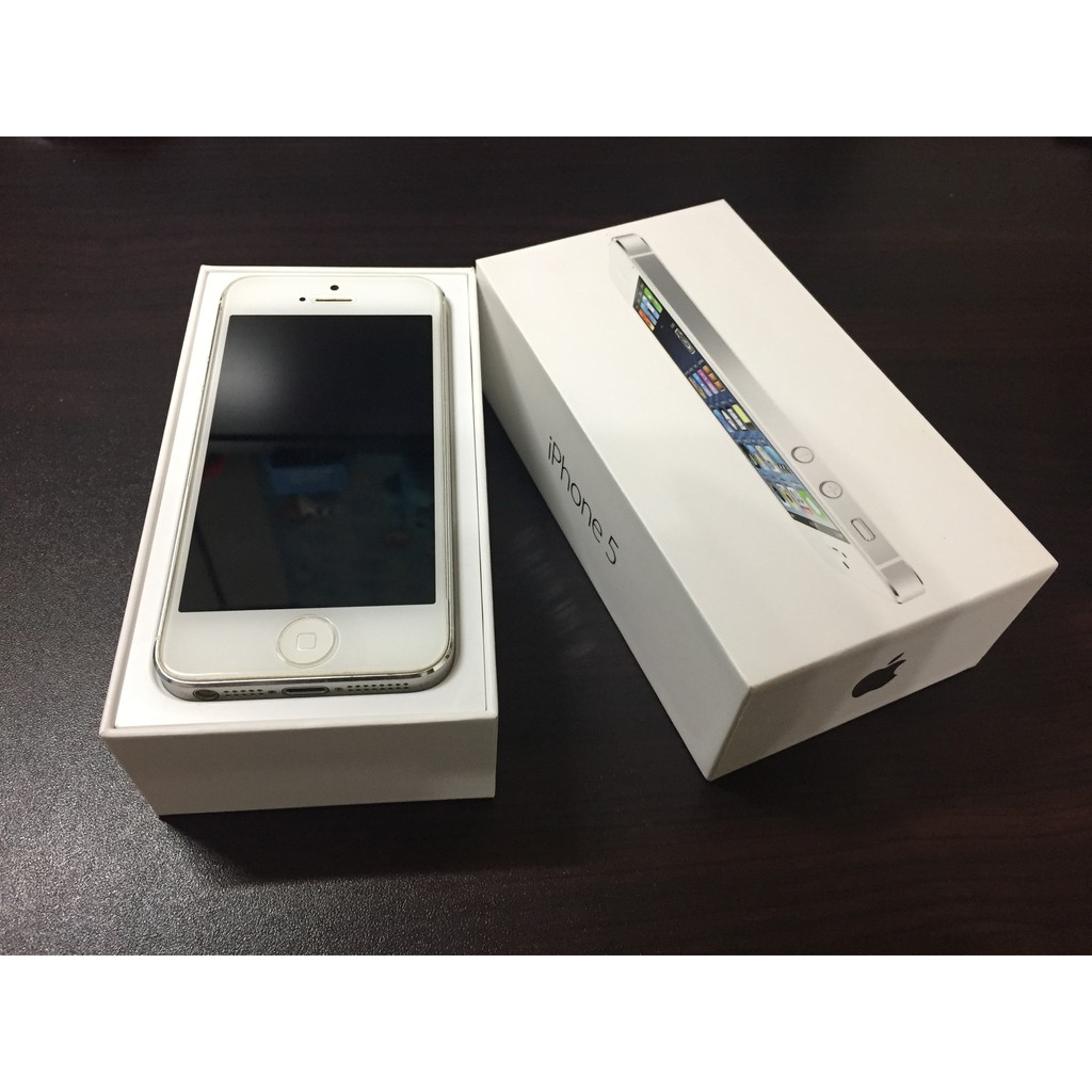 iPhone 5 32G 銀色 二手機 外觀佳 自用自售 可新莊面交