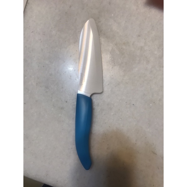 【KYOCERA 京瓷】日本京瓷color系列陶瓷刀14cm(藍色)
