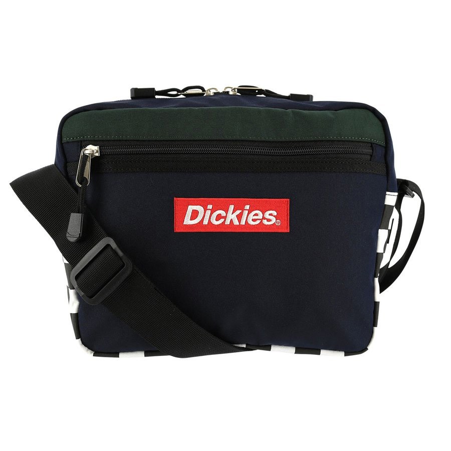 【DICKIES】日線 14063100 RETRO CHECKER MINI SHOULDER 棋盤格 側背包 藍綠