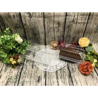 【嚴選SHOP】10入長方形盒/髒髒包包裝盒/小圓盒/蛋糕盒/點心盒/大福盒/通用盒/塑膠盒/透明盒/自扣盒【S024】