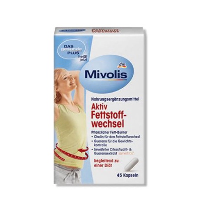 德國Mivolis專利柑橘多酚瓜拿納脂肪阻滯膠囊