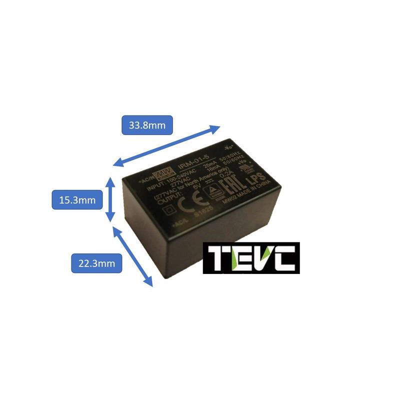 Tevc電動車研究室 Ac Dc 降壓明緯電源240v 100v 轉5v 0ma Arduino 可用 蝦皮購物
