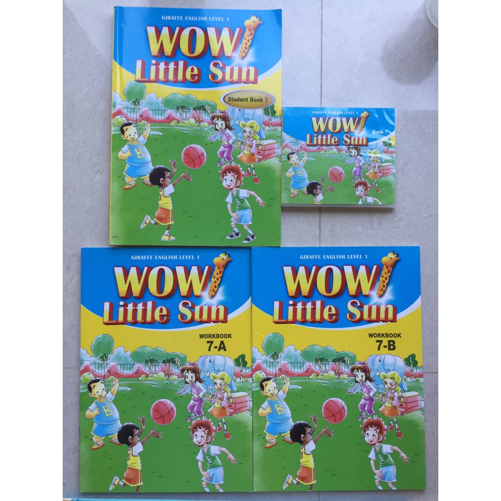 Wow Little Sun Book 7 長頸鹿美語 (二手)