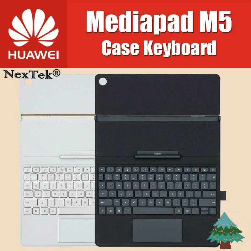 華為 Mediapad M5 鍵盤保護套支架翻蓋皮套適用於 M5 10.8" M5 Pro 10.8 英寸平板電腦保護套