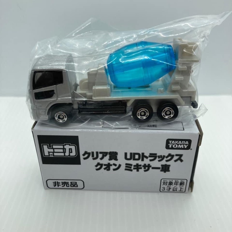 Tomica 多美 博 會場  UD TRUCK Quon 水泥車 水泥預拌車 混泥車 非賣品