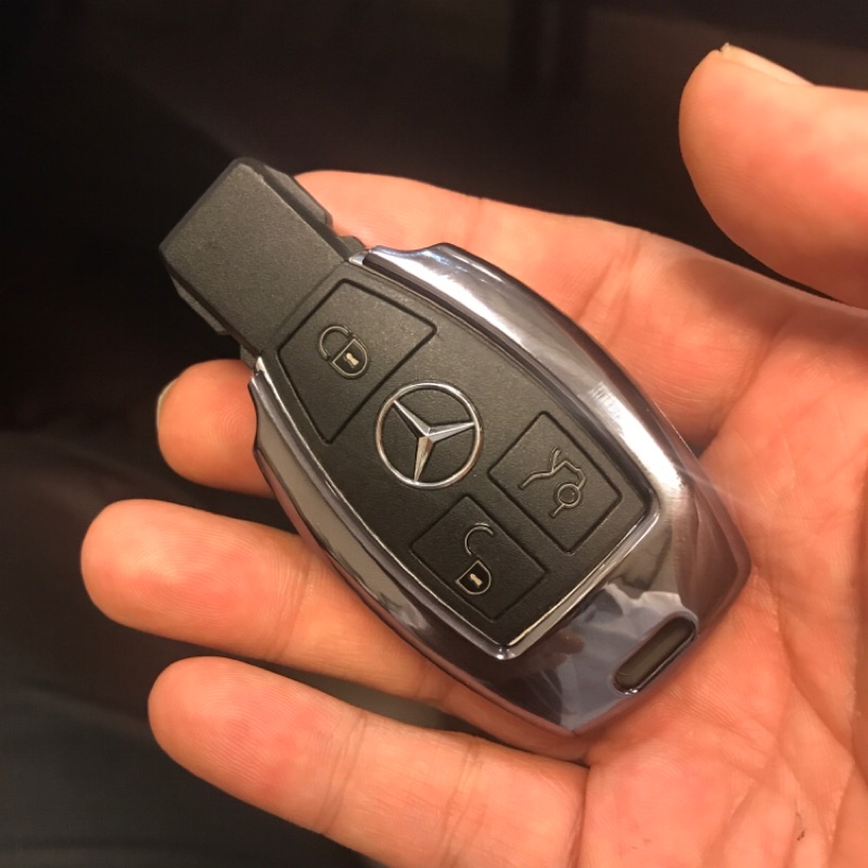 Benz  E200 E250 E350 E400 鑰匙保護殼 水鑽 招財 生日 送禮 全新未使用 盒裝