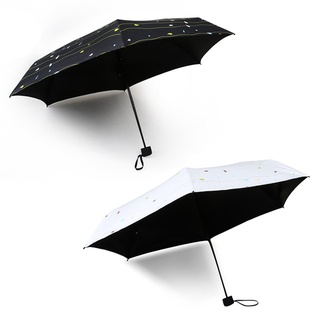 【COMET】超輕遮陽兩用黑膠折疊傘(CS-UB01)
