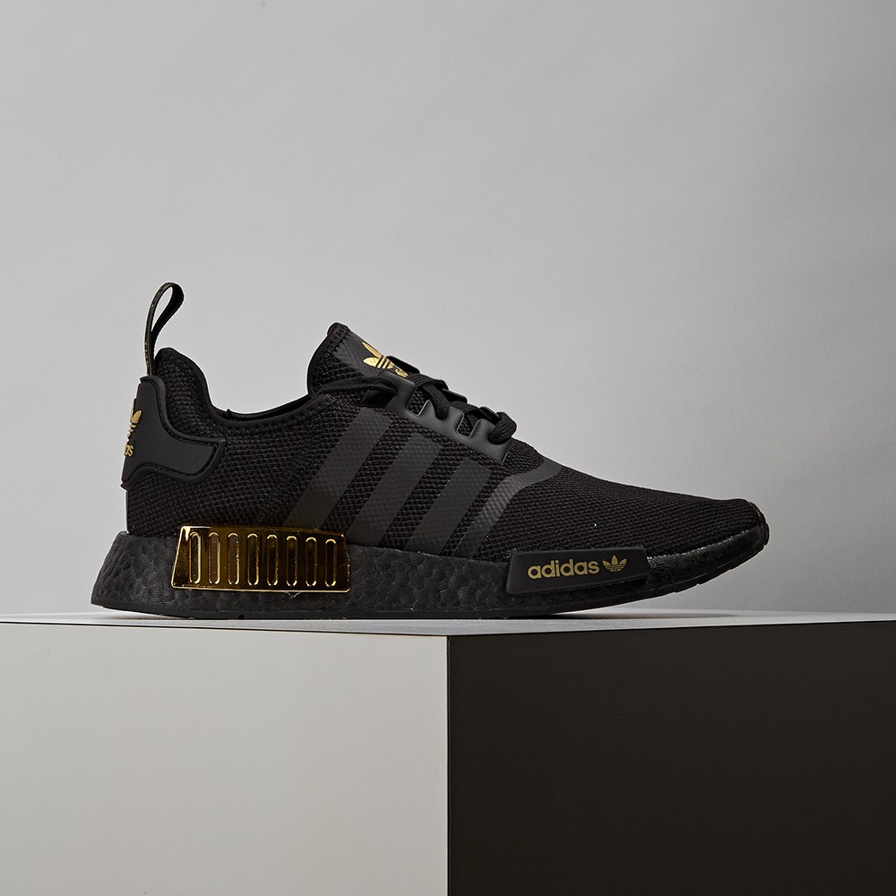 Adidas Originals NMD R1 11 男 黑金 復古 慢跑 休閒鞋 H67844