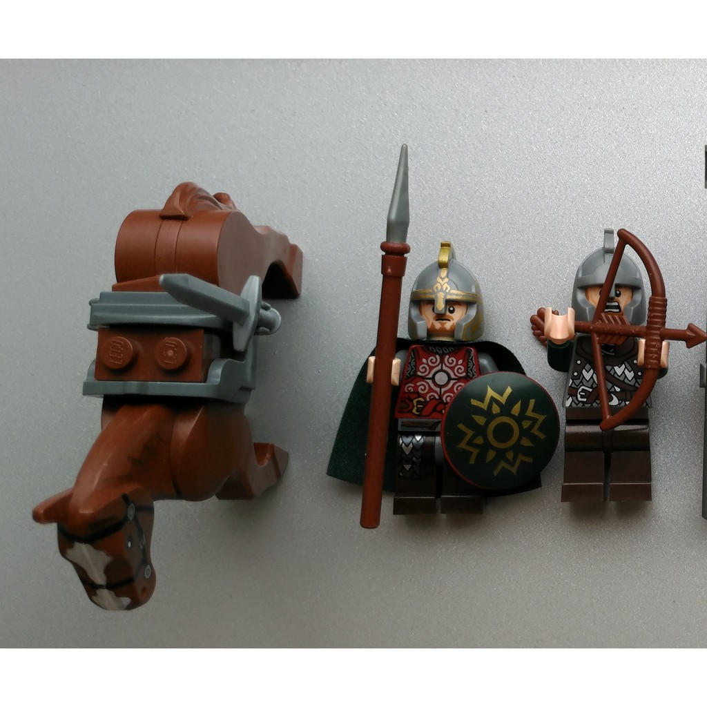 LEGO 魔戒 9471 伊歐墨 Eomer 洛汗兵 Rohan Soldier 洛汗弓箭手 哈比人 徵兵