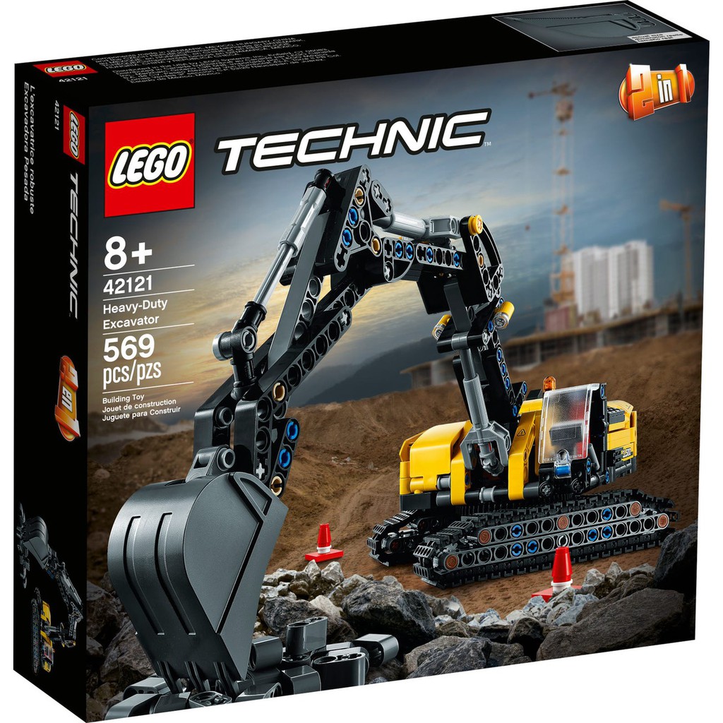 【樂GO】樂高 LEGO 42121 TECHNIC 重型挖土機 科技系列 樂高積木 正版