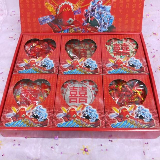 幸福約定~~六色糖禮盒訂婚六禮訂婚十二禮訂婚6禮訂婚12禮| 蝦皮購物