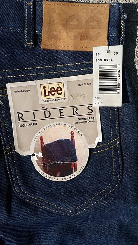 西方不敗全新絕版美國製Lee Riders 200 0141經典直筒牛仔褲原色養褲拉鍊USA美製101Z後繼款式W33