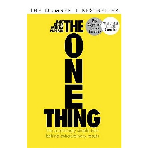 The One Thing: The Surprisingly Simple Truth Behind Extraordinary Results/聚焦第一張骨牌: 卓越背後的超簡單原則/Gary eslite誠品