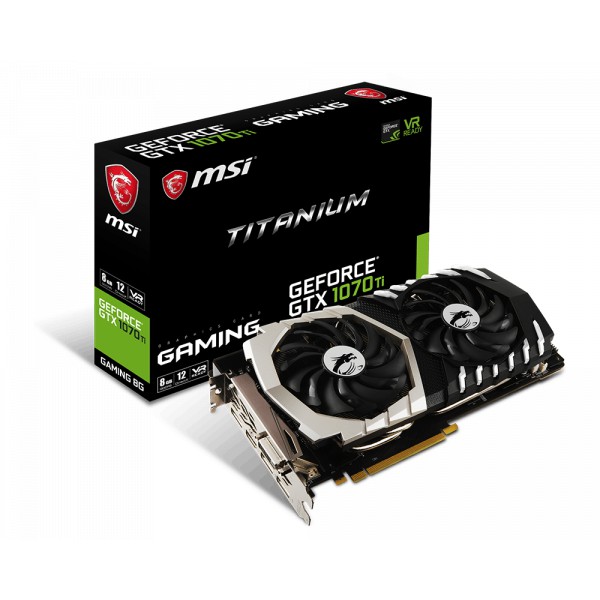 MSI 微星 鈦金龍 銀龍 限量版 GeForce GTX 1070Ti Titanium 8G 保固中