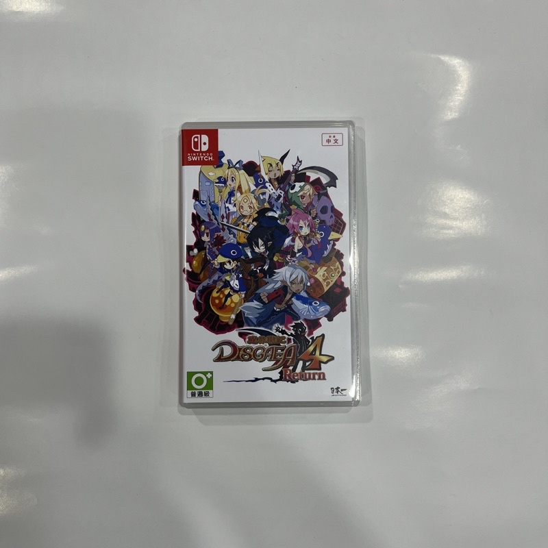 NS Switch 魔界戰記4 中文版 二手 中古