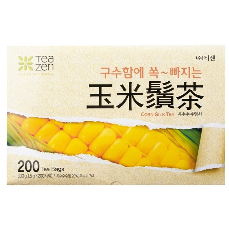 ☀️菲菲代購☀️ Teazen 玉米鬚茶 (1.5g*200包) costco代購