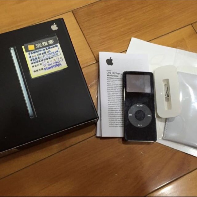 絕版 Apple iPod Nano 1代2G