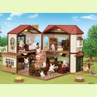 【現貨+】日本森林家族 Sylvanian Family 復刻版收納櫥櫃 復古電話及矮桌 書桌 紅沙發 鋼琴 瓦斯爐