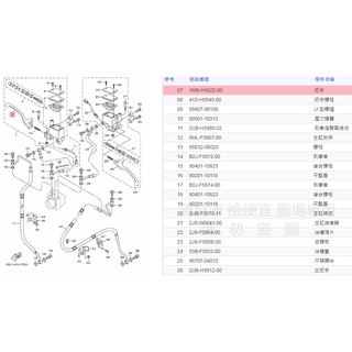 撿便宜料號 1MS-H3922-00 YAMAHA山葉原廠右把手 三 四代 新勁戰 125 右邊 煞車拉桿 剎車拉桿