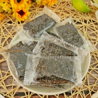 【食尚三味】芝麻粒軟糖 250g/600g 芝麻軟糖 黑芝麻軟糖 麥芽芝麻粒軟糖 薄片軟糖 芝麻糖 (匠人手作美味)