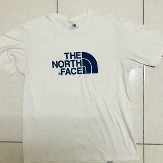 The north face 北臉白色t-shirt