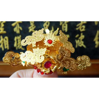 【靜福緣】精品合金製『迷你相帽』2寸圍神帽3寸6神尊戴文財神福德正神土地公城隍爺