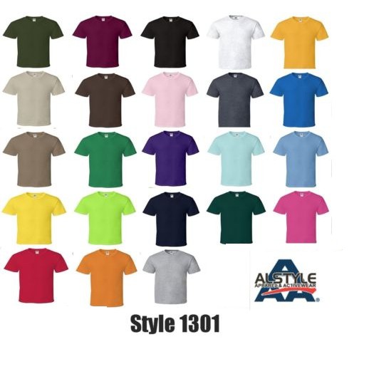 Homiez 美國3a Alstyle a 3a1301 9色嘻哈素t 滾筒t 素面短t 蝦皮購物