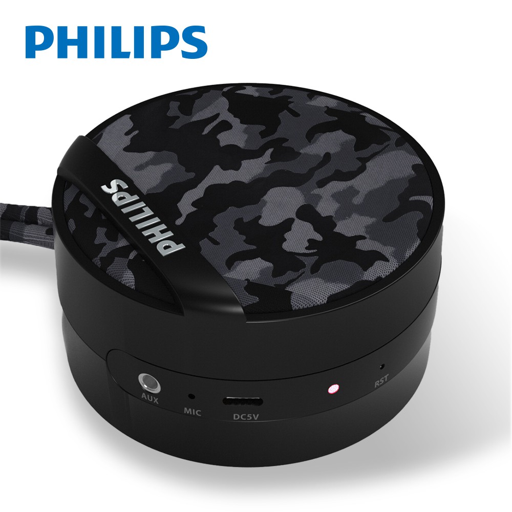 PHILIPS 飛利浦 BT2003 藍牙喇叭 藍芽喇叭 無線喇叭 小喇叭 (2色) 現貨 蝦皮直送