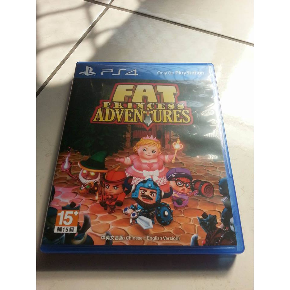 『實體光碟』 PS4 胖公主 歷險記 Fat Princess Adventures 中文版