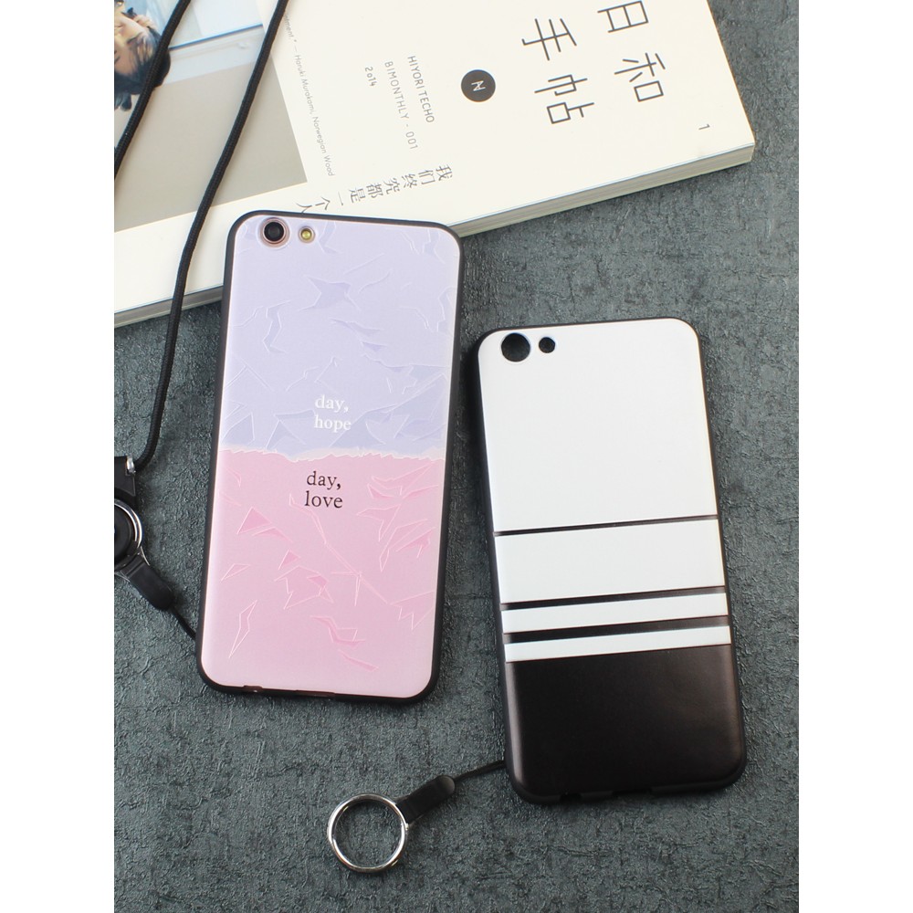 🔥🔥現貨🌼🌼Amy's goods🌼🌼OPPO R9s浮雕日韓風手機殼 矽膠全包保護套男女款手機殼