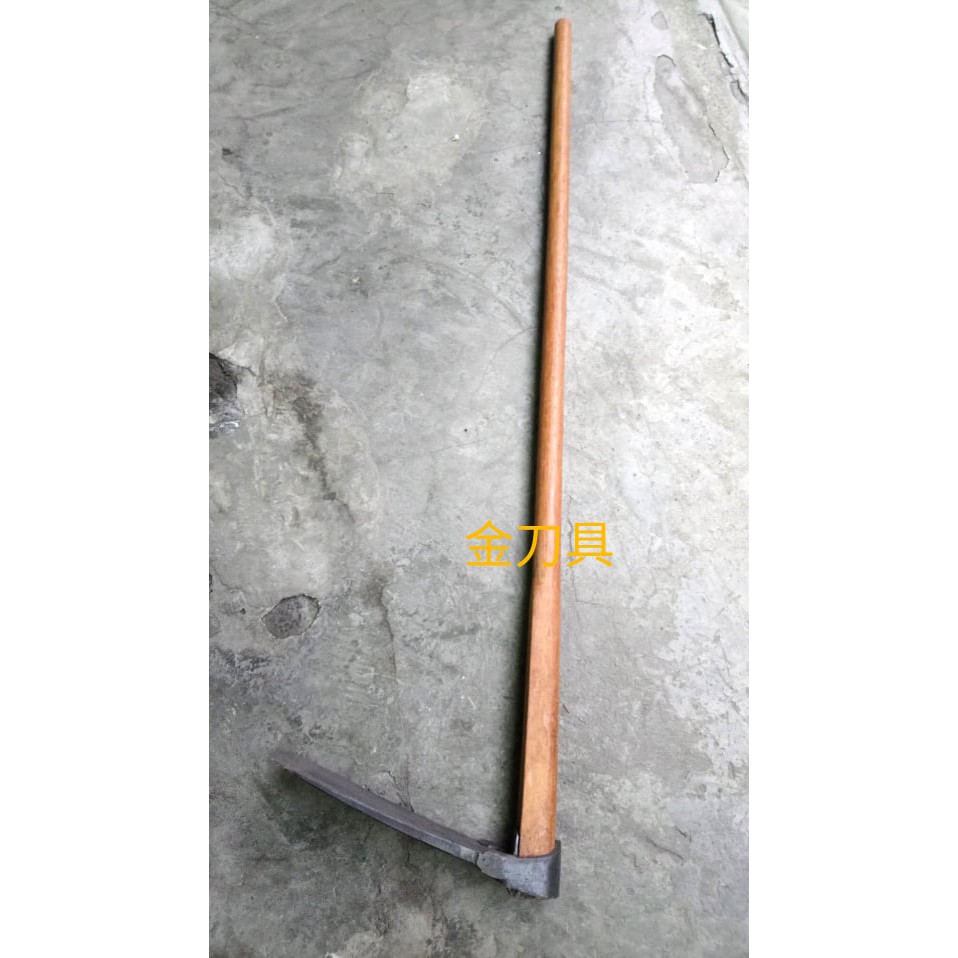 金刀具 H18 鐵店出的綠竹筍挖掘工具破竹頭鋤頭公竹頭掘鋤頭耙竹筍頭清理工具農用手工具園藝植作工具 蝦皮購物