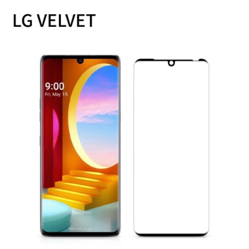 LG Velvet 3D曲面滿版玻璃貼 玻璃保護貼 螢幕保護貼 手機保護貼 velvet