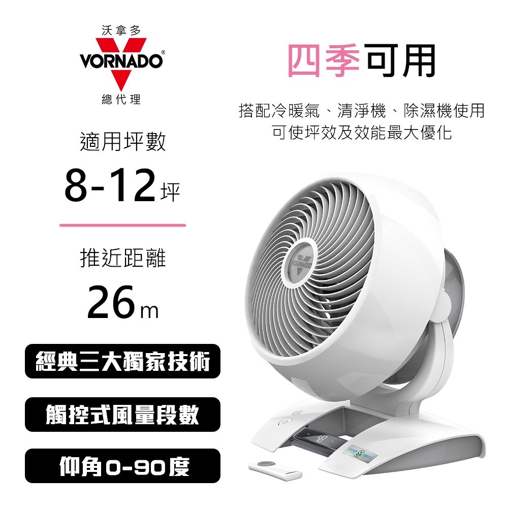 下單賺10%蝦幣 美國VORNADO 8-12坪用 6303DC DC直流渦流空氣循環扇 循環扇 風扇 電風扇 電扇