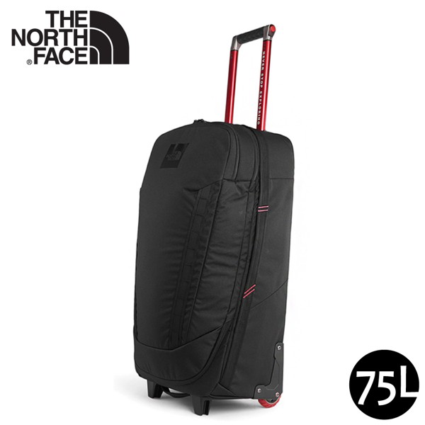 【The North Face 75L 30吋拉桿拖輪行李箱《黑》】3KVS/拉桿式行李箱/隨身登機箱/出國自/悠遊山水