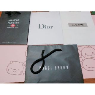 二手 美妝專櫃品牌紙袋 Dior/Lancome/Bobbi brown/Make up for ever