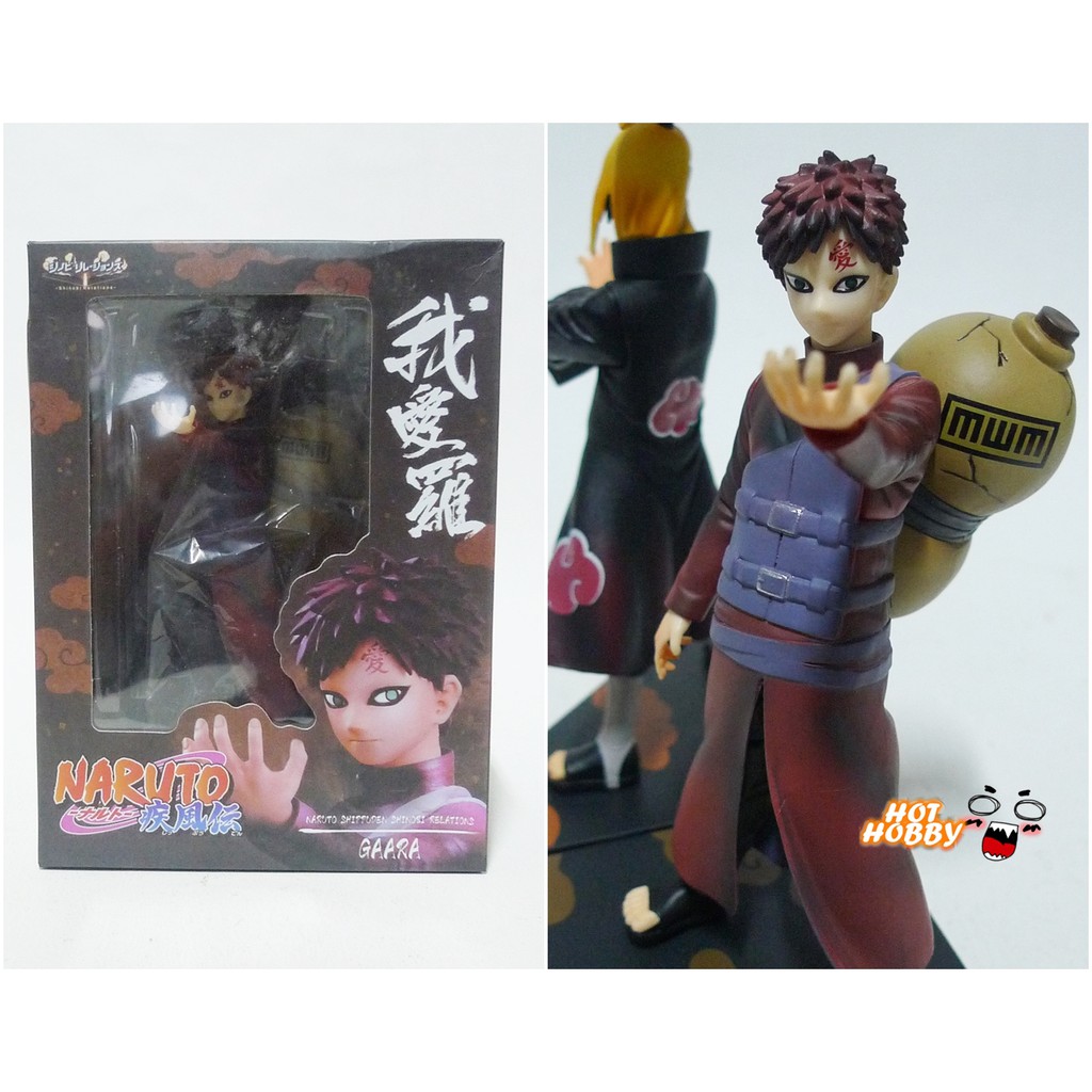 Zhot Hobbyz Naruto 火影忍者疾風傳風影我愛羅曉地達羅全2款pvc 港版 蝦皮購物
