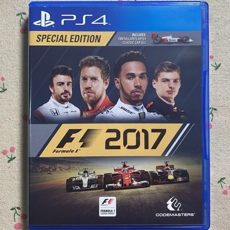 【阿杰收藏】F1 2017 英文版【PS4二手】一級方程式賽車 2017 Formula PS4 中古 遊戲