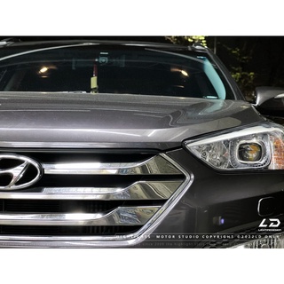 【 高雄亮點 】Hyundai Santa Fe 汽車魚眼大燈 GTR GLC LED大燈 LED魚眼 GLC 汽車