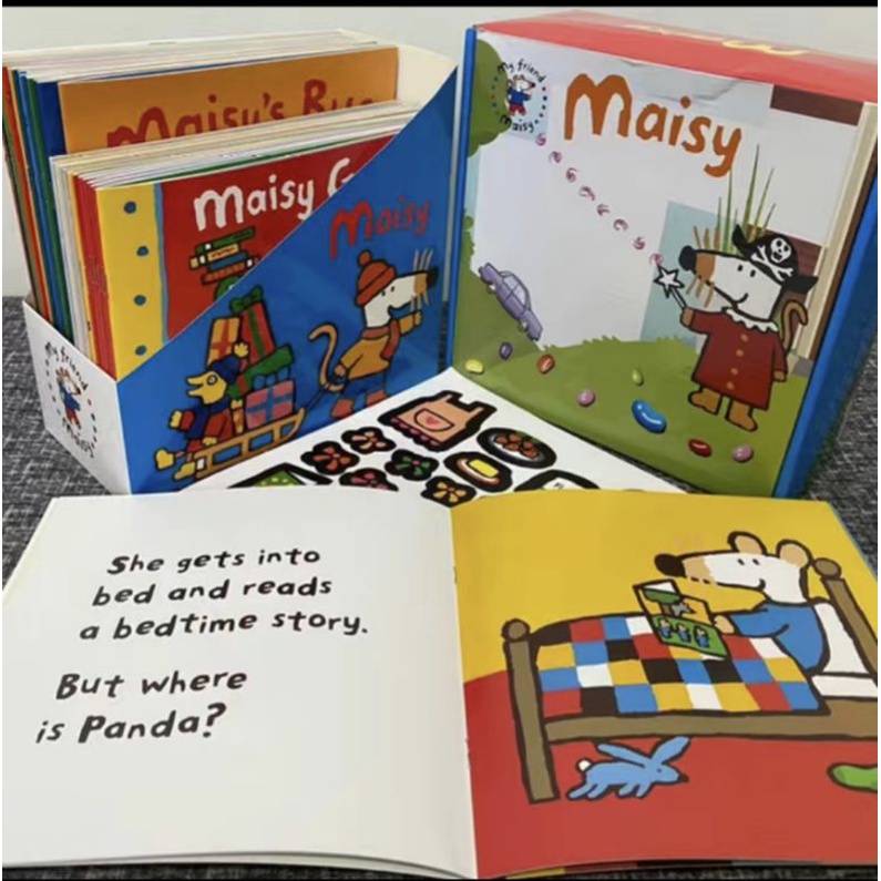 maisy梅西英文繪本英文書童書全套36冊