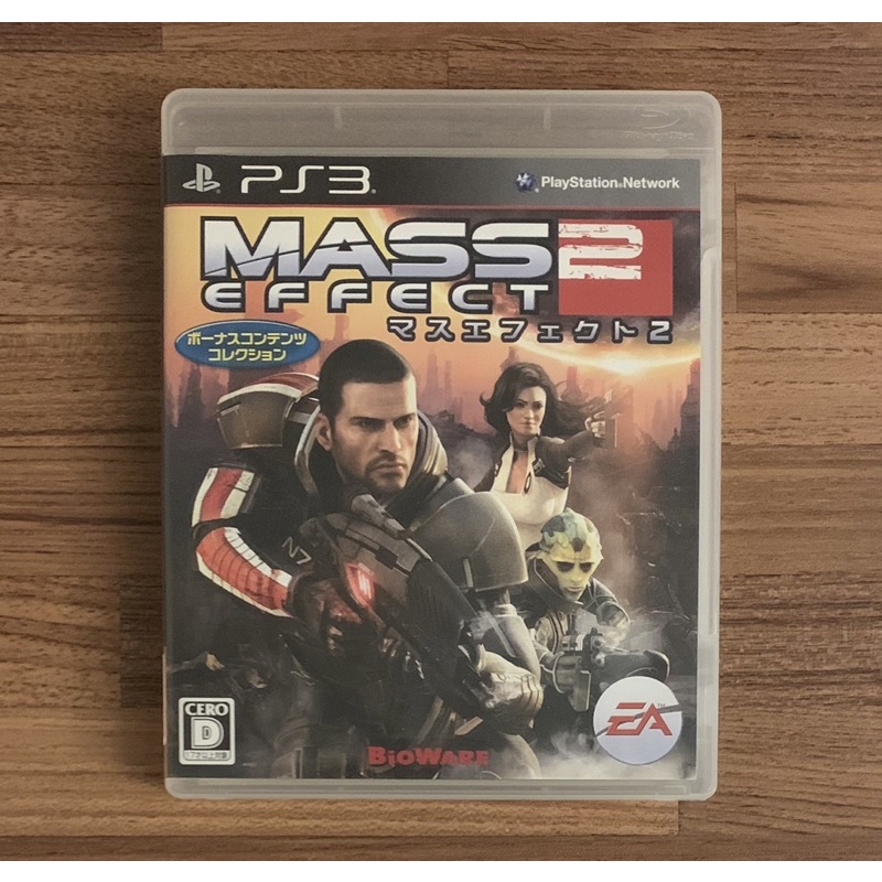 PS3 質量效應2 MASS EFFECT 正版遊戲片 原版光碟 日文版 純日版 SONY