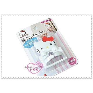小花花日本精品♥ Hello Kitty 白色趴姿掛勾附吸盤33089706 .
