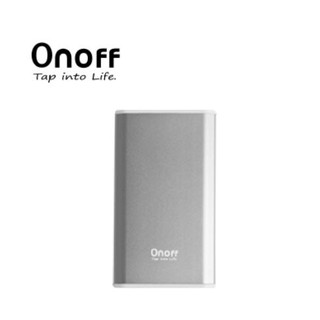 【涼音生活＊】<Onoff >歐諾夫/D3系列/首創金屬摺邊/行動電源/10000mAh /銀/全新/交換禮物
