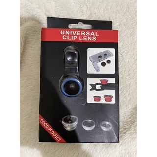 🉐️ Universal clip lens 手機三合一鏡頭組 魚眼/微距/廣角