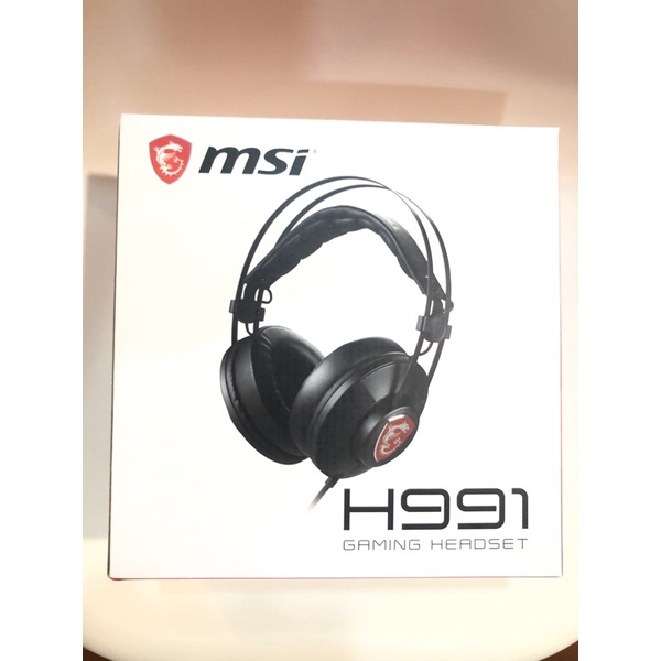 MSI 微星 H991 電競玩家級耳機 原廠