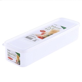 日本inomata 長型保鮮盒1.1L食物保存盒
